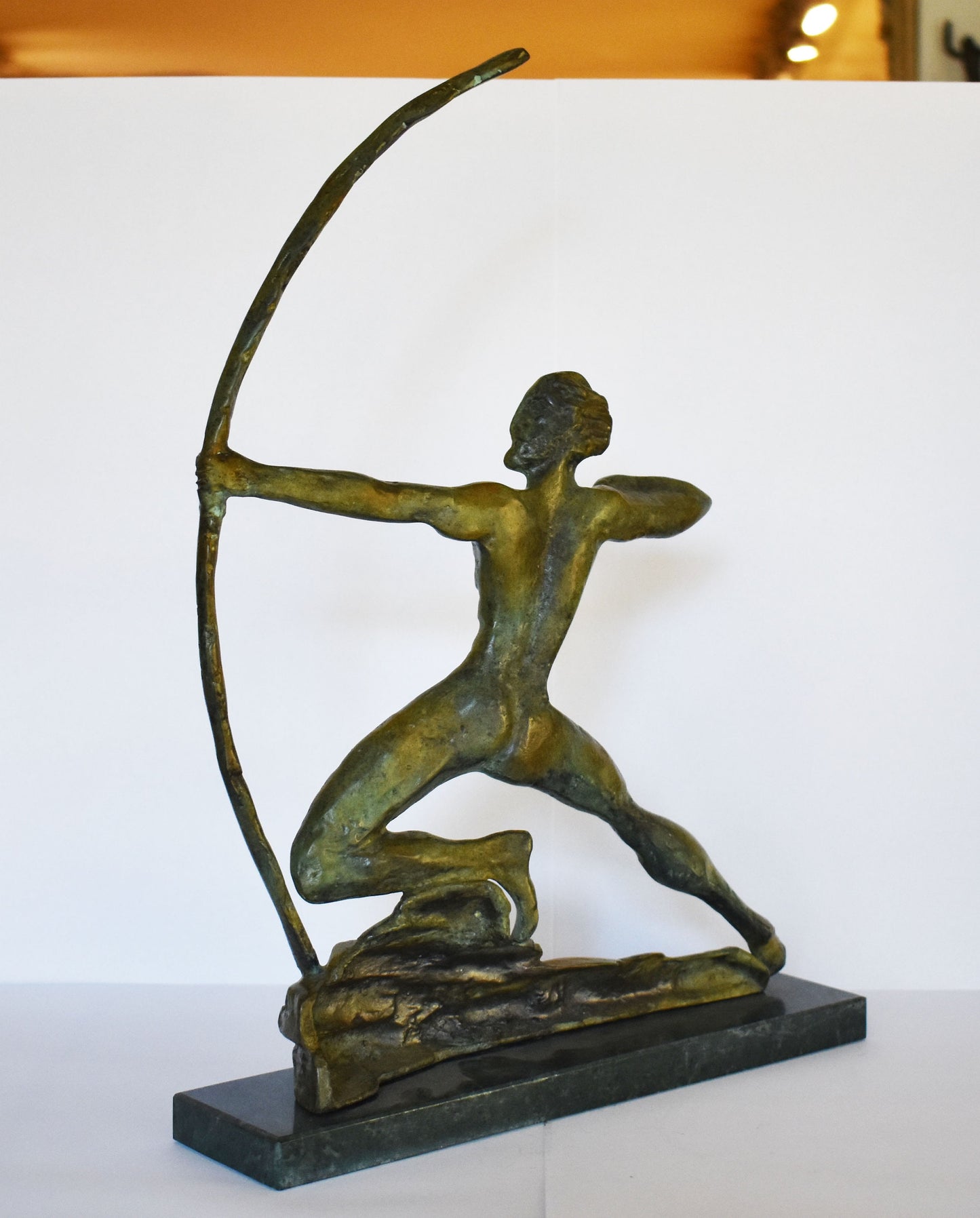 Archer - Toxotae - Classic Period - 500 BC - Ancient Greece - Olympic Games Athlete - Pure Bronze Statue