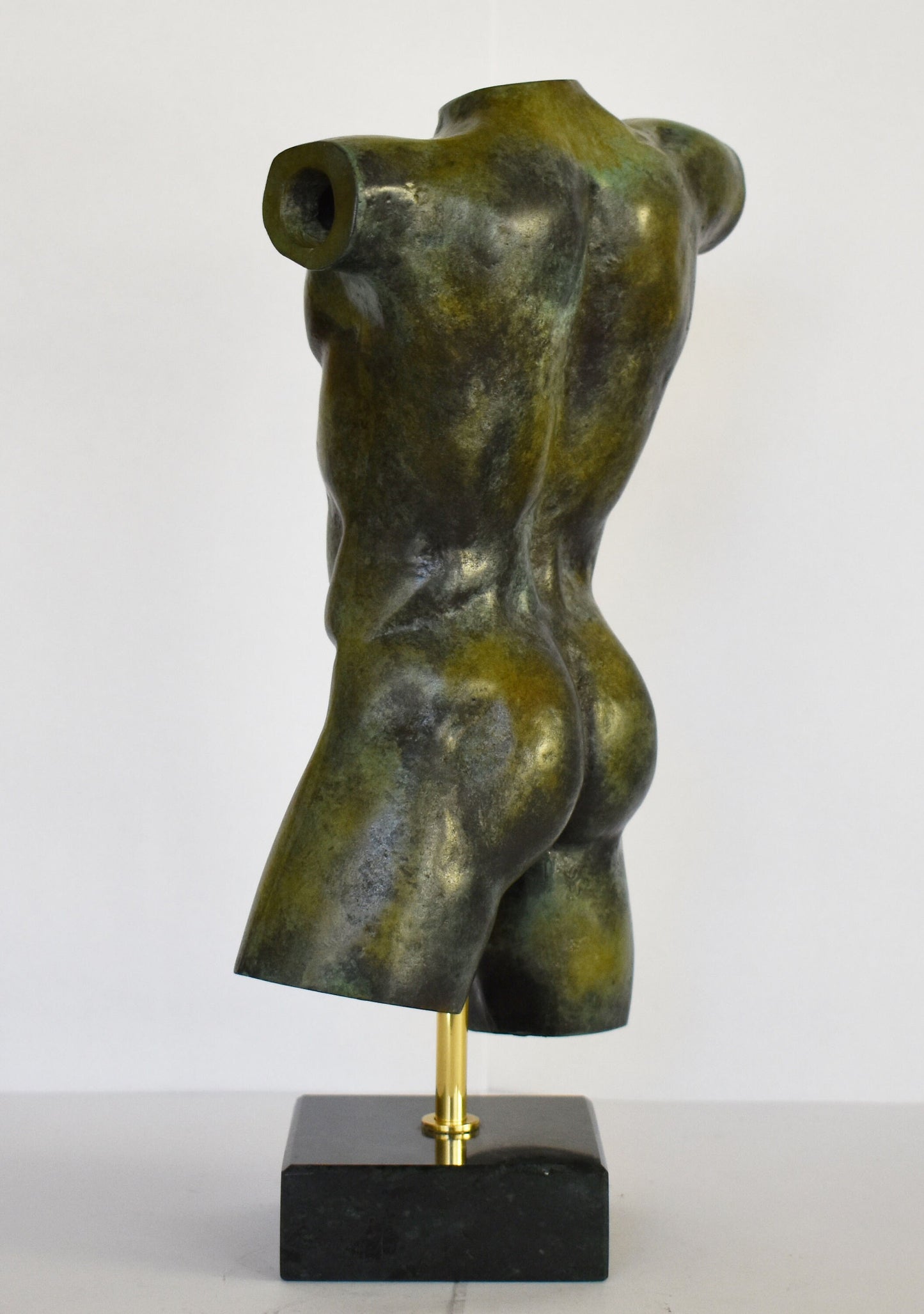 Naked Male Headless Body - Erotic Art - I want to eat the sunbeam flaring in your lovely body - Perfection - Modern - Pure Bronze Statue