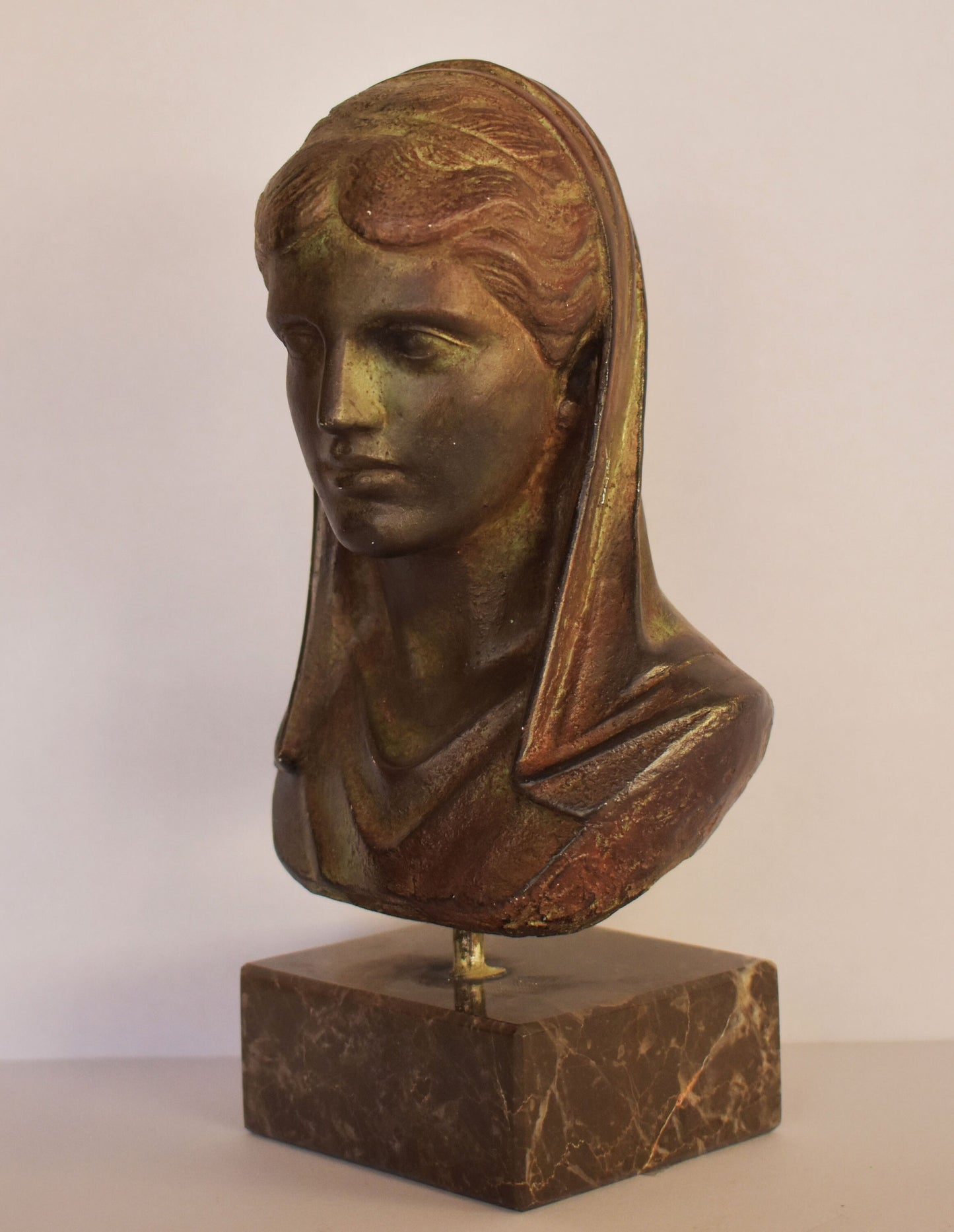 Olympias - 375–316 BC - Wife of Philip II - Mother of Alexander the Great - Replica - Bronze Color Effect - Head Bust