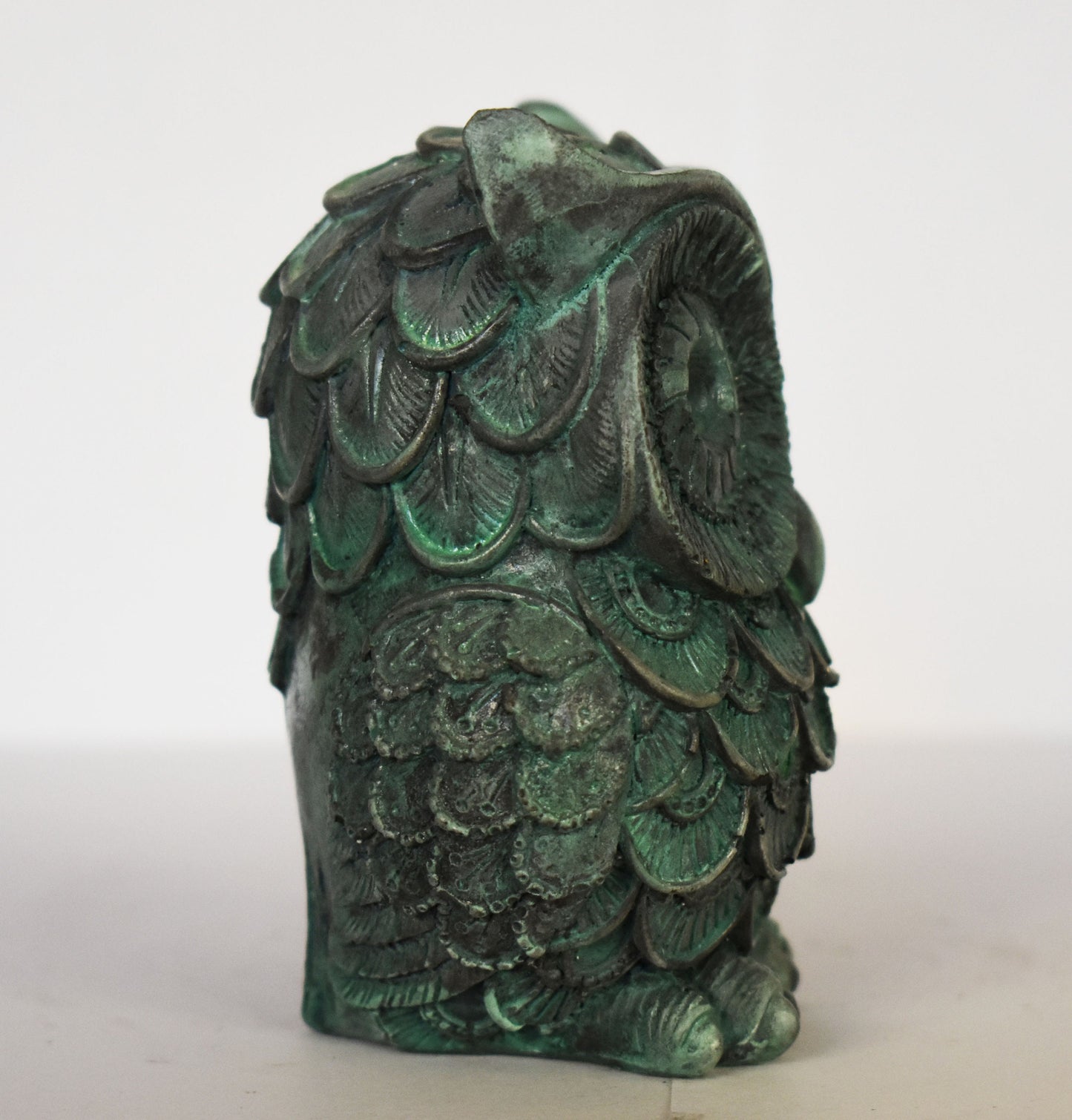 Owl of Goddess Athena - represent the literal wisdom and knowledge of Athena in her role as a goddess of wisdom - Casting Stone Statue