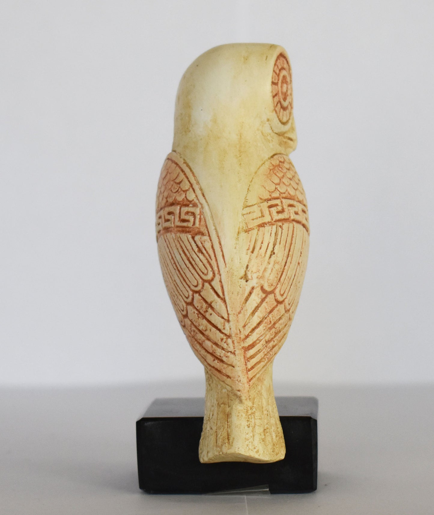 Owl of Wisdom and Intelligence - Small - Symbol of Goddess Athena Minerva - Marble Base - Casting Stone Statue