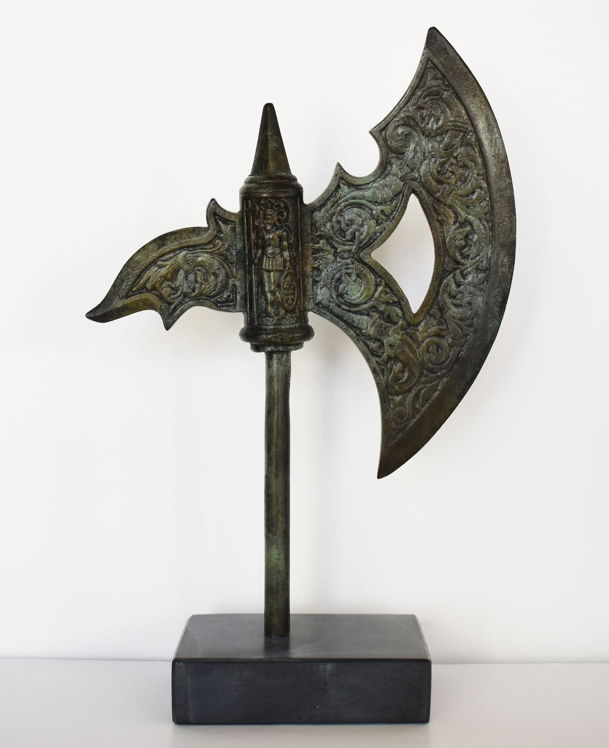 Le Labrys Labrys or Double Axe - Half - Minoan Art, Knossos Palace - Marble Base ...