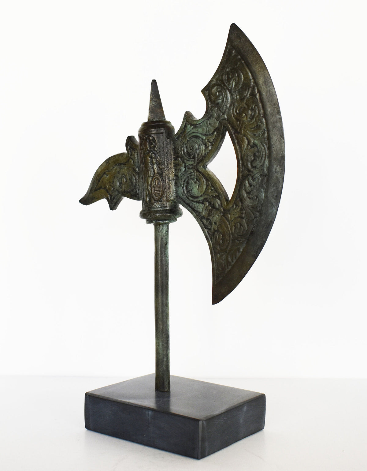 Le Labrys Labrys or Double Axe - Half - Minoan Art, Knossos Palace - Marble Base ...