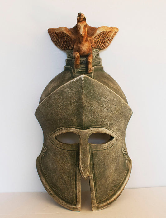 Leonidas Mask - Spartan King - Leader of 300 - led the Spartan forces at the battle of Thermopylae in 480 BCE - Wall Decoration