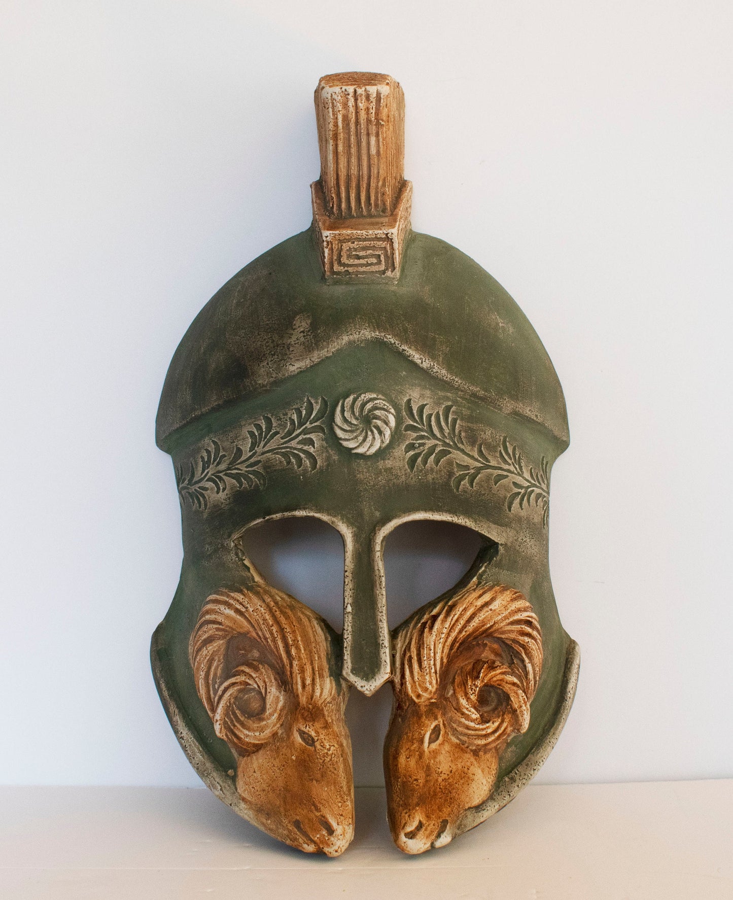 Leonidas Mask - Spartan King - Leader of 300 - Battle of Thermopylae - 480 BC - defended Greece from the Persians - Wall Decoration