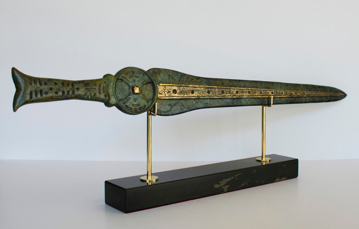 Hector's Sword, Xiphos - Trojan Prince and Warrior - Homer, Iliad - Small - pure Bronze Sculpture