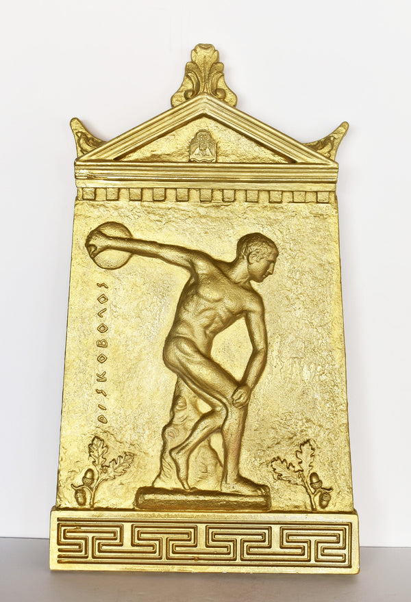 Discobolus - Discus Thrower - Olympic Games Athlete - Classical Period ...