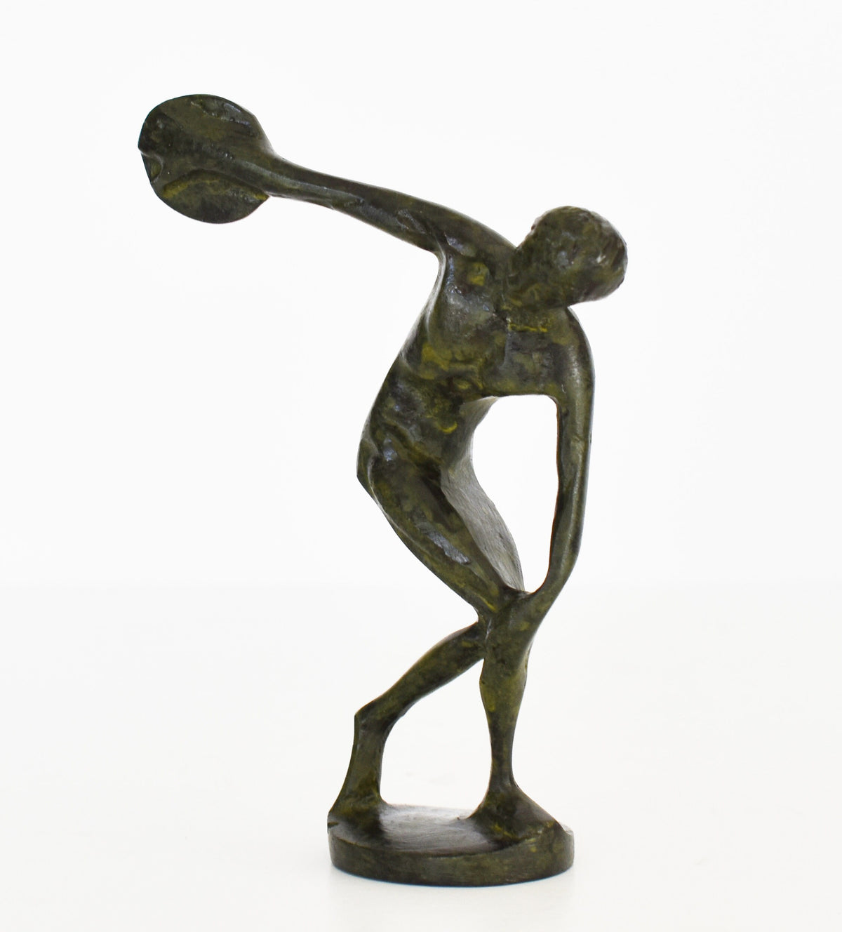 Human Discus Discobolus of Myron - Discus Thrower - The naked human body is on disp ...