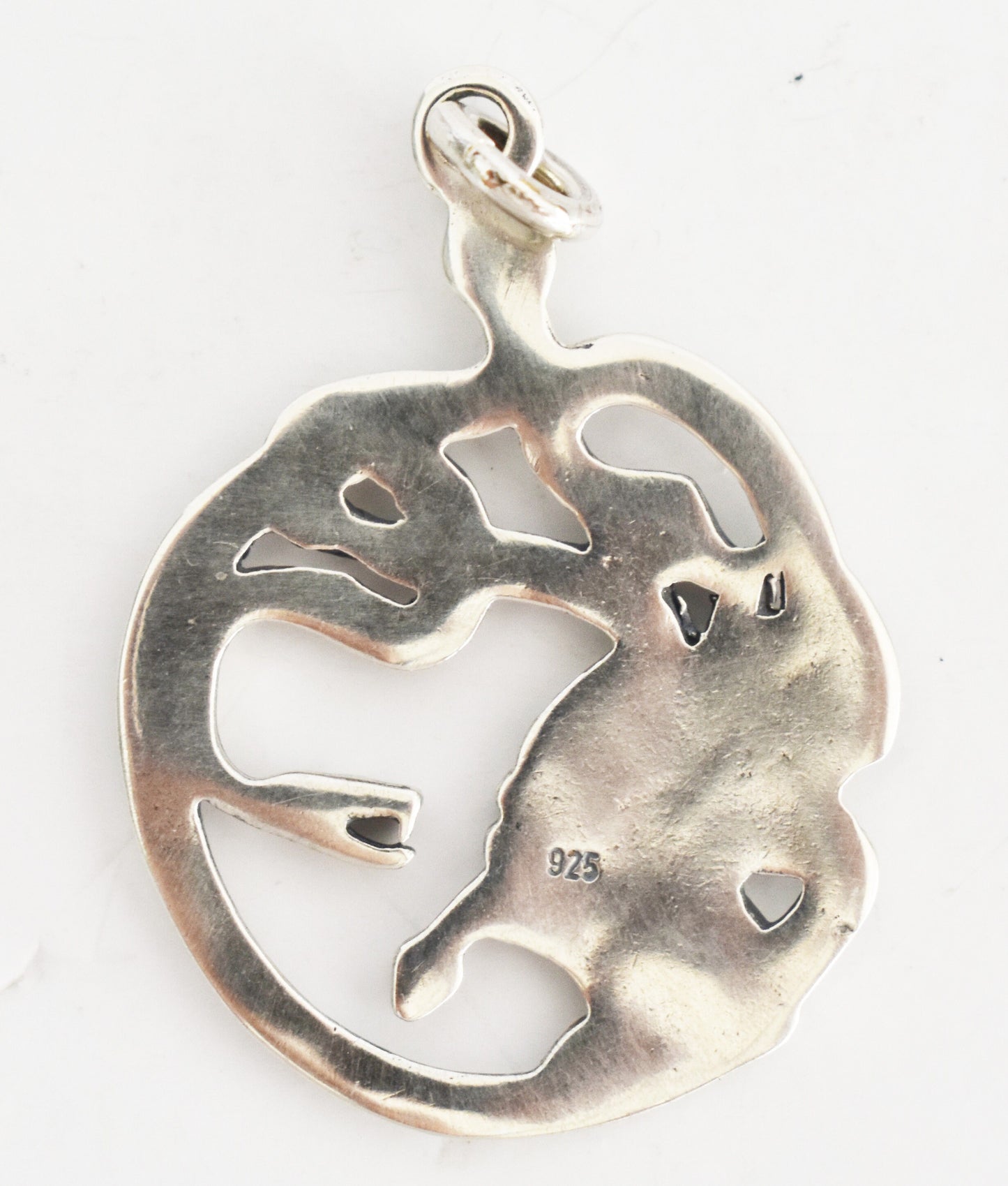 Medusa - Gorgo - Snake-Haired Gorgon - Snake Lady - Monster Figure - Perseus and Goddess Athena Myth - Pendant - 925 Sterling Silver