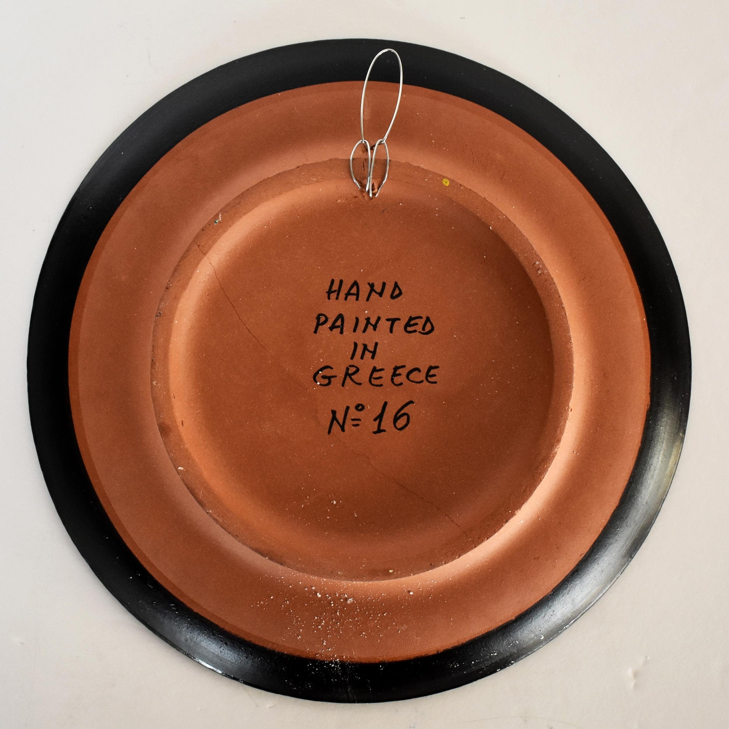 Greek Plate Handmade deals Pottery in Greece