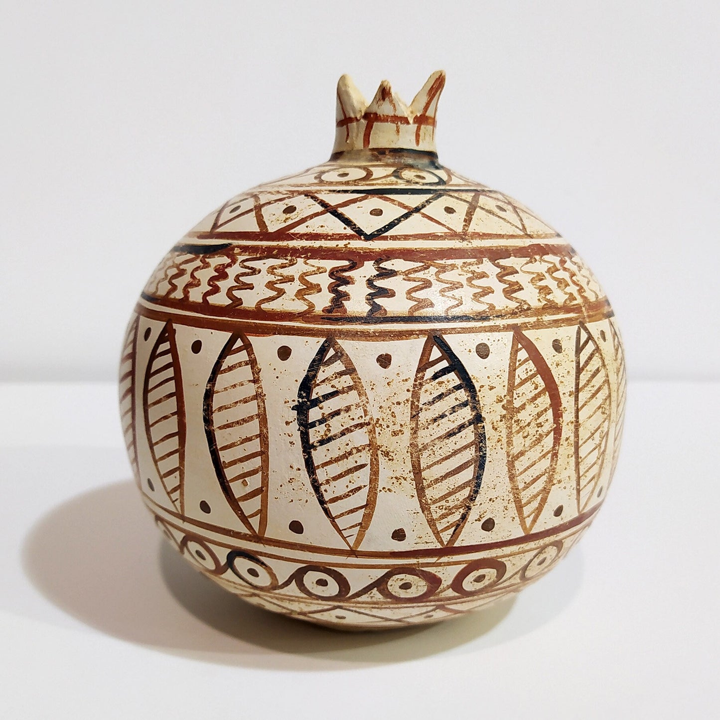 Pomegranate - Symbol of abundance and of the indissolubility of marriage - 600 BC - Kerameikos Museum - Reproduction - Ceramic Artifact