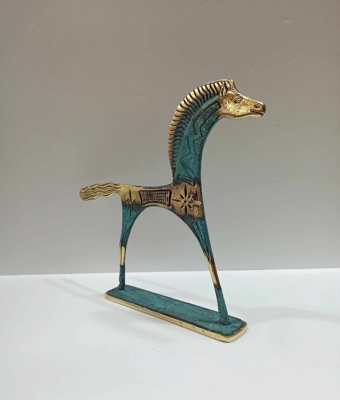 Ancient Greek Horse - Athens, Attica, 500 BC - The status of these noble creatures was raised to an almost divine level - Bronze