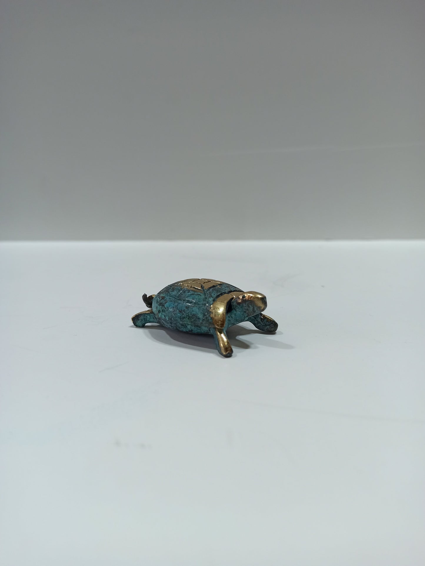 Turtle - reptile with protective shell - Symbol of Wisdom, Knowledge - Personifies Water, the Moon, the Earth, Time, and Fertility - Bronze