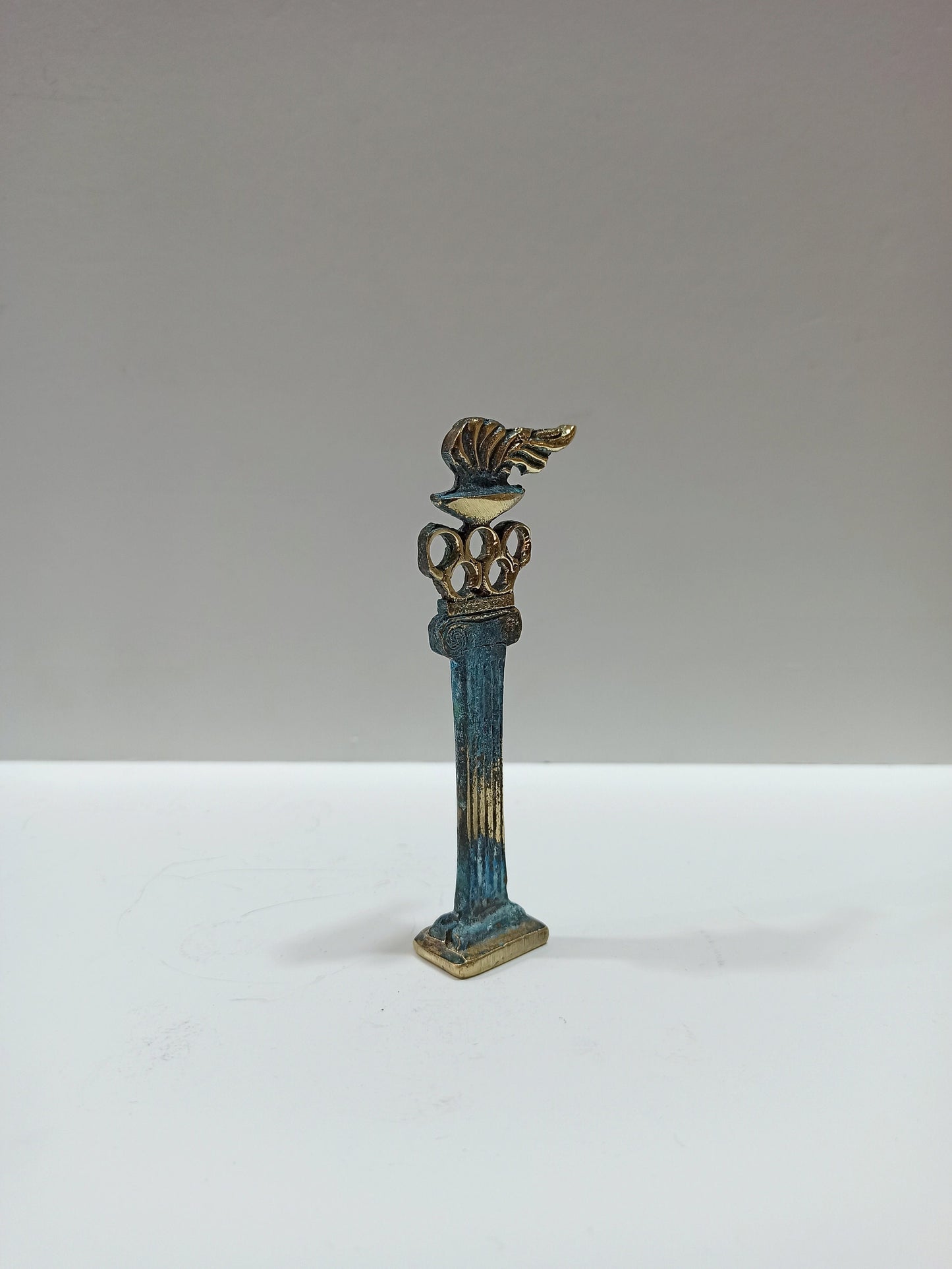 The Olympic Flame - Symbolizes the Light of Spirit, Knowledge and Life from generation to generation -  Ancient Greece - Bronze Sculpture