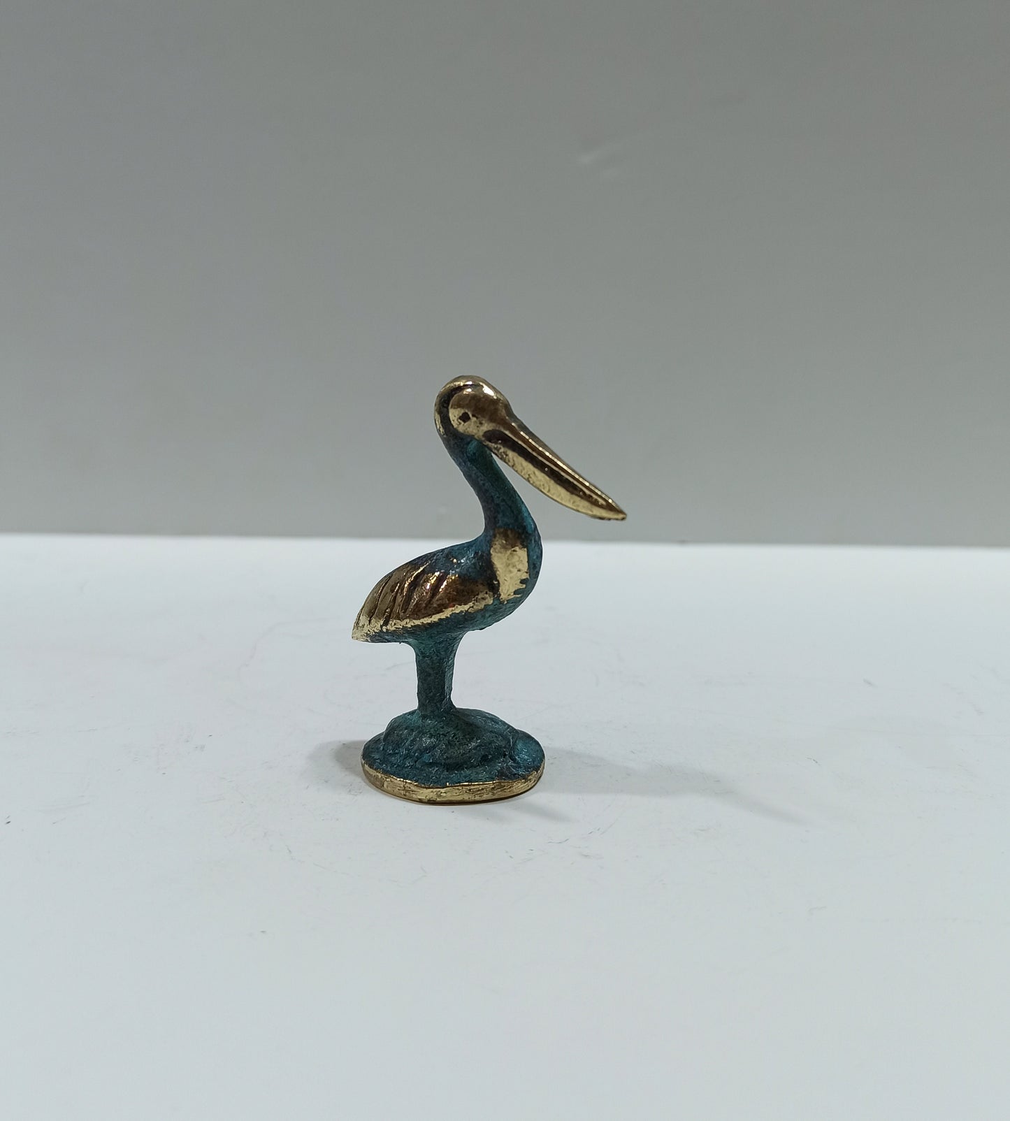 Pelican Pelecanus - A Genus of large Water Birds that make up the Family Pelecanidae - Symbol of Faith and Sacrifice - pure Bronze Sculpture