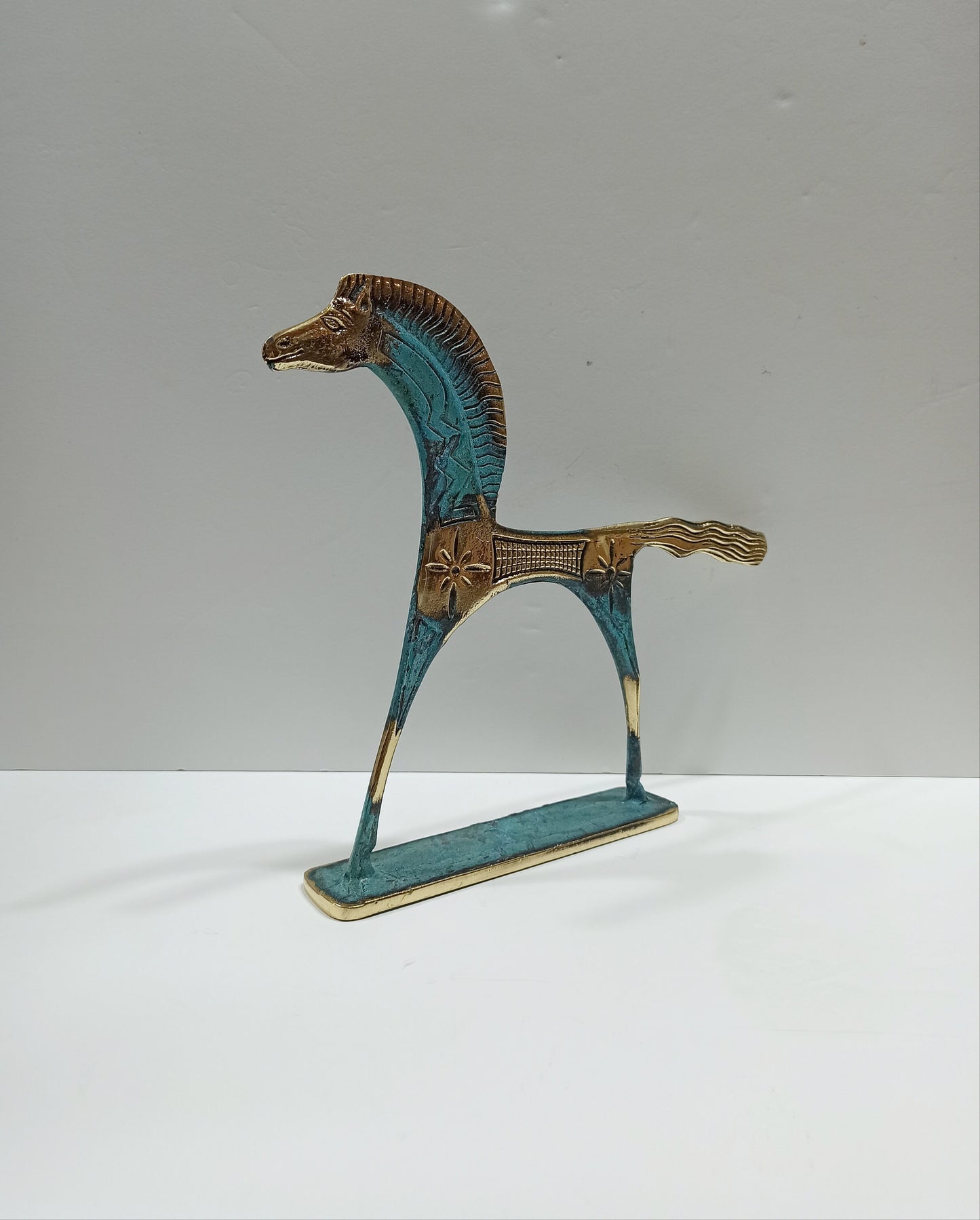 Ancient Greek Horse - Athens, Attica, 500 BC - The status of these noble creatures was raised to an almost divine level - Bronze