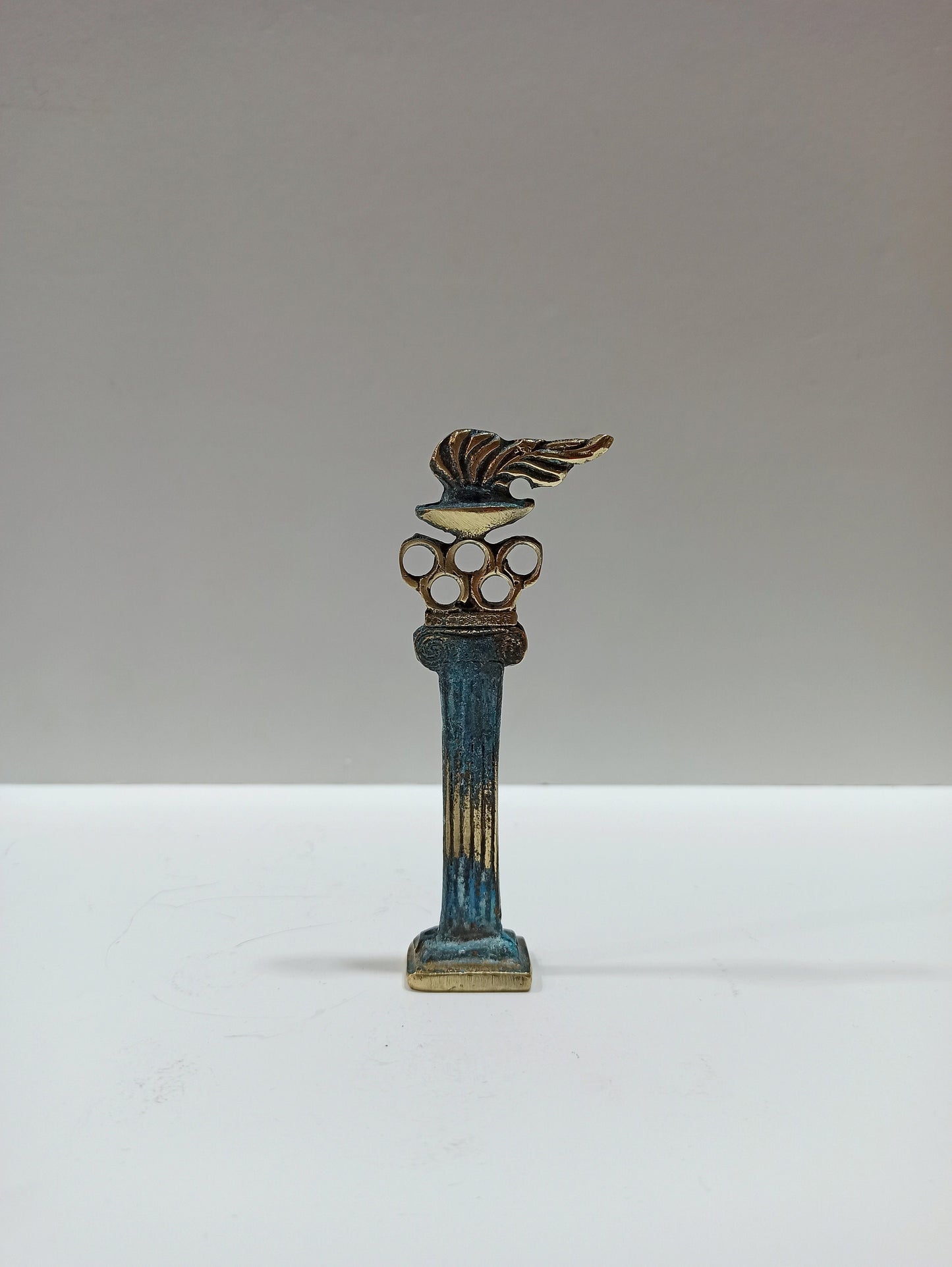 The Olympic Flame - Symbolizes the Light of Spirit, Knowledge and Life from generation to generation -  Ancient Greece - Bronze Sculpture