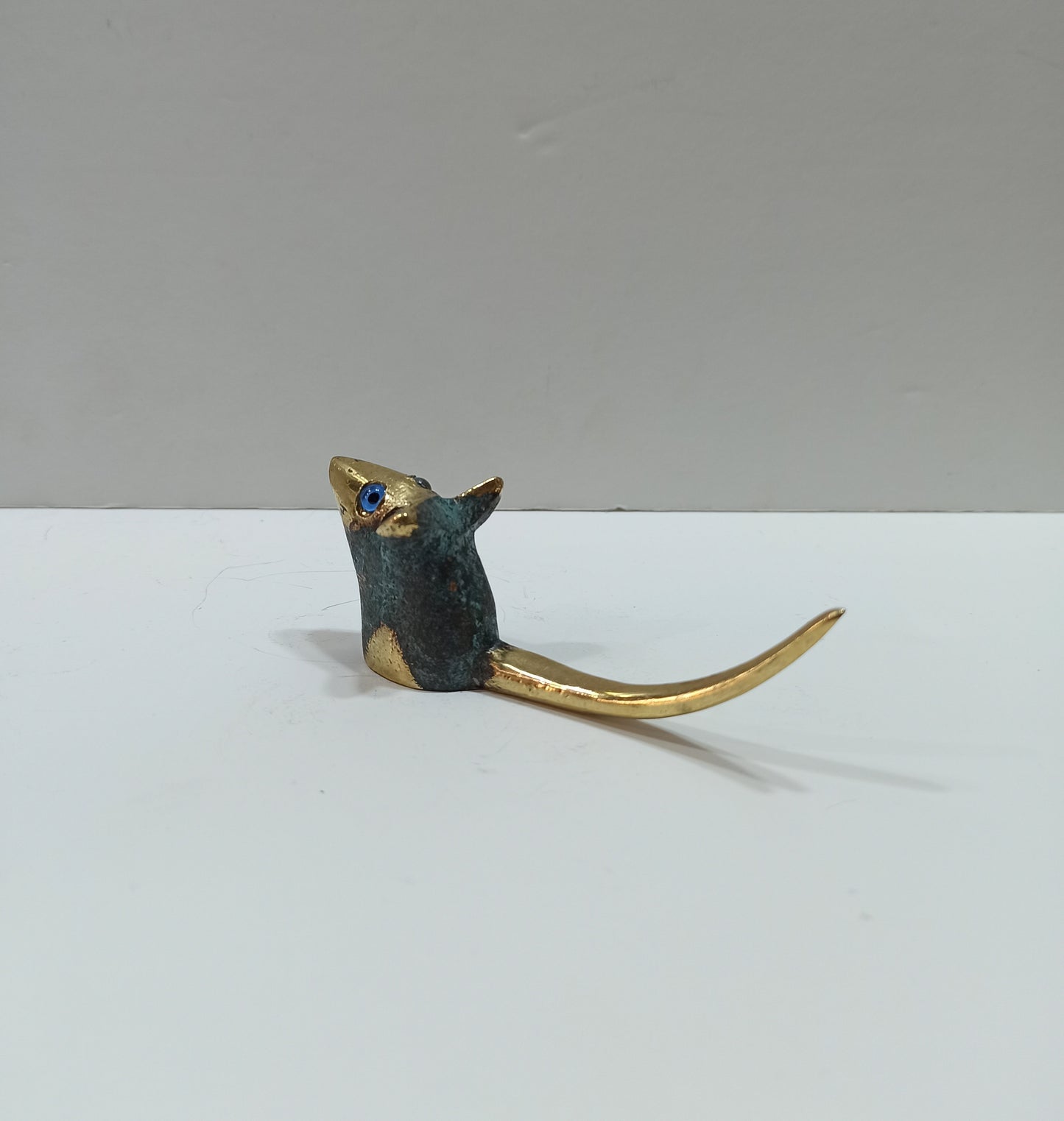 Mouse - Animal - Symbol of Adaptability and Resourcefulness - Capacity to Fend for Itself and Survive - pure bronze  statue