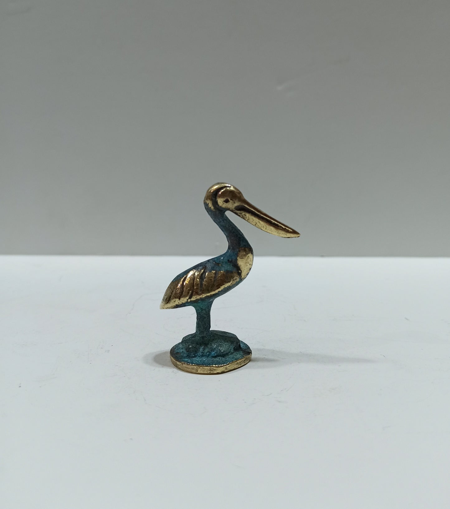 Pelican Pelecanus - A Genus of large Water Birds that make up the Family Pelecanidae - Symbol of Faith and Sacrifice - pure Bronze Sculpture