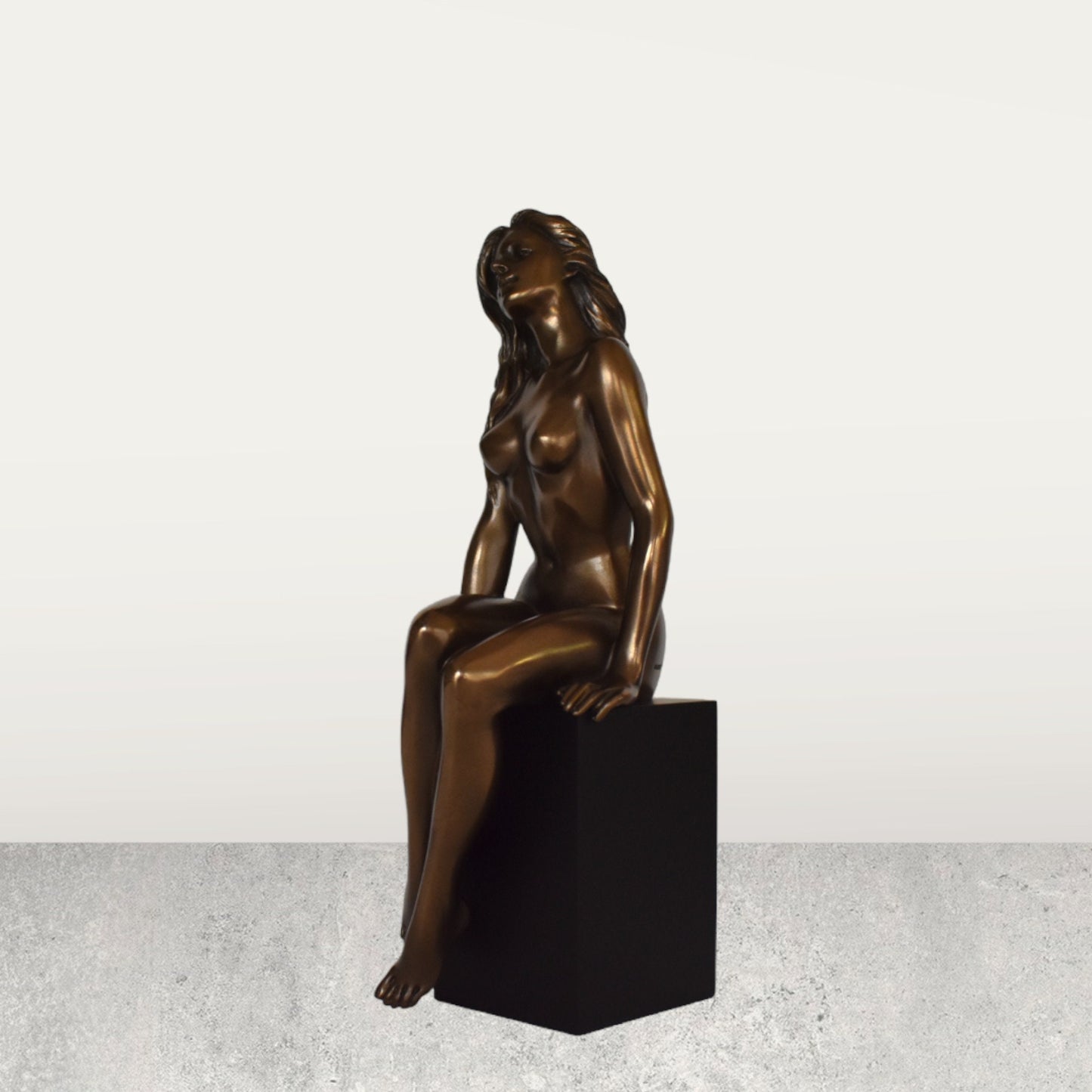 Naked Female Statue - here is the deepest secret nobody knows and this is the wonder that’s keeping the stars apart - Cold Cast Bronze Resin