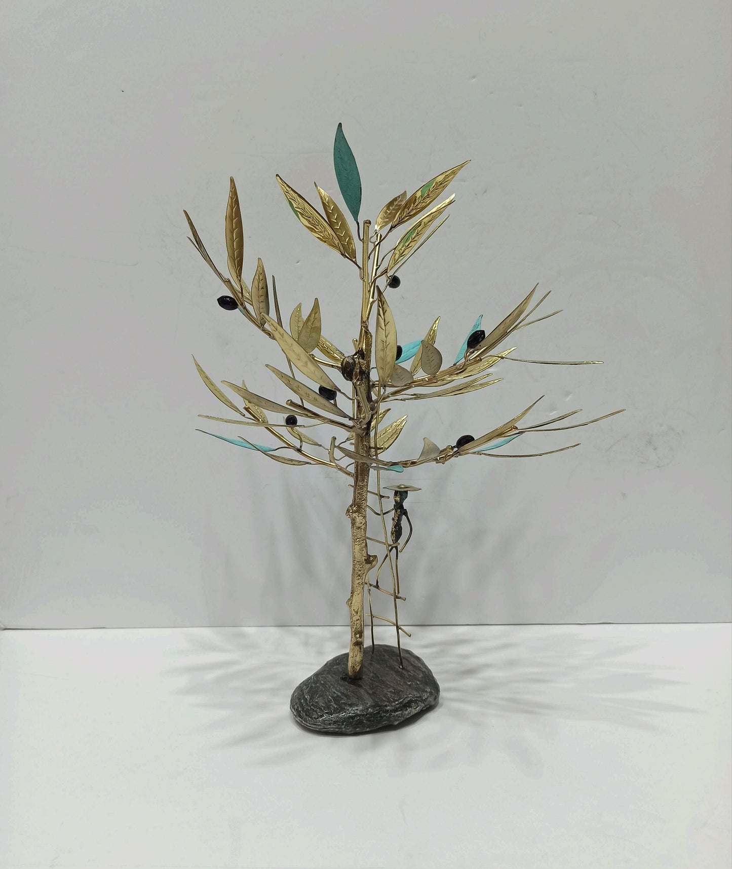 Olive Tree - sacred, godsend - Ancient Greek Symbol of Peace, Wisdom, Fertility, Prosperity, Immortality and Success - pure bronze