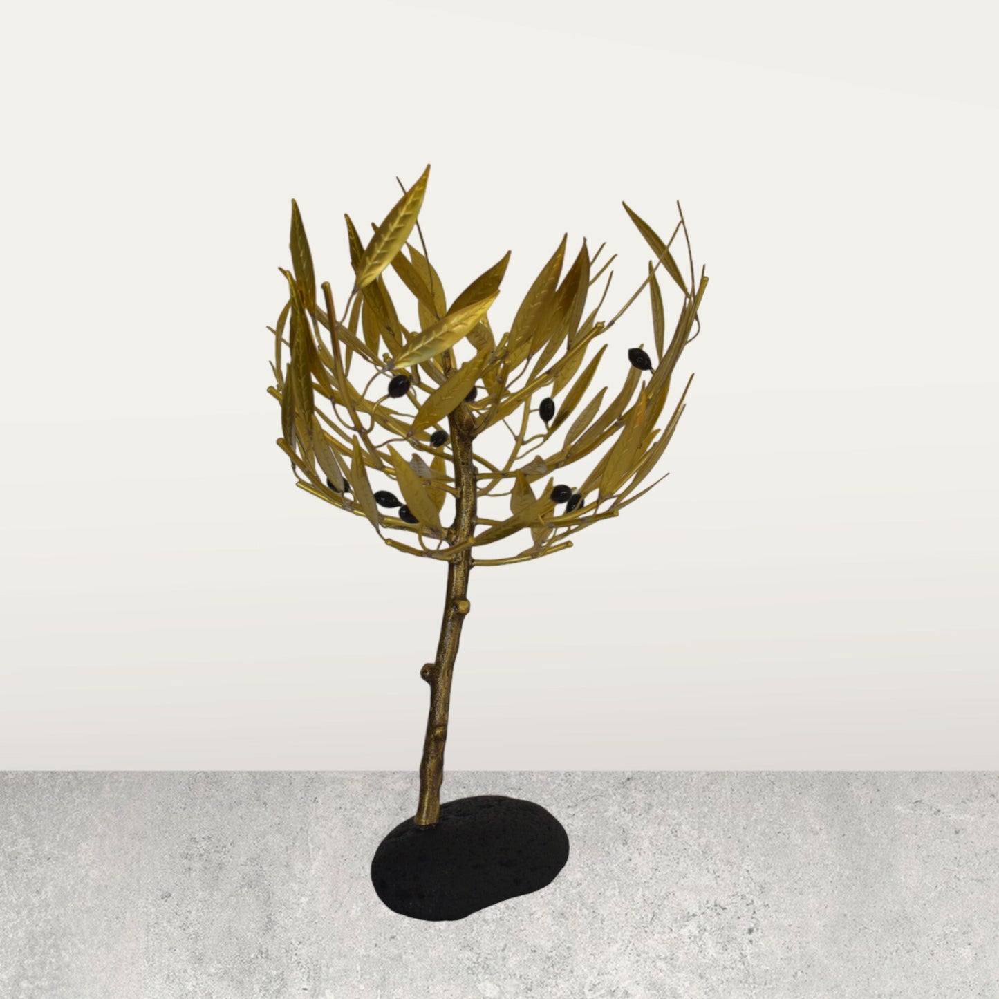 Olive Tree - Homer's Liquid gold - Ancient Greek Symbol of Peace, Wisdom, Fertility, Prosperity, Immortality and Success - pure bronze