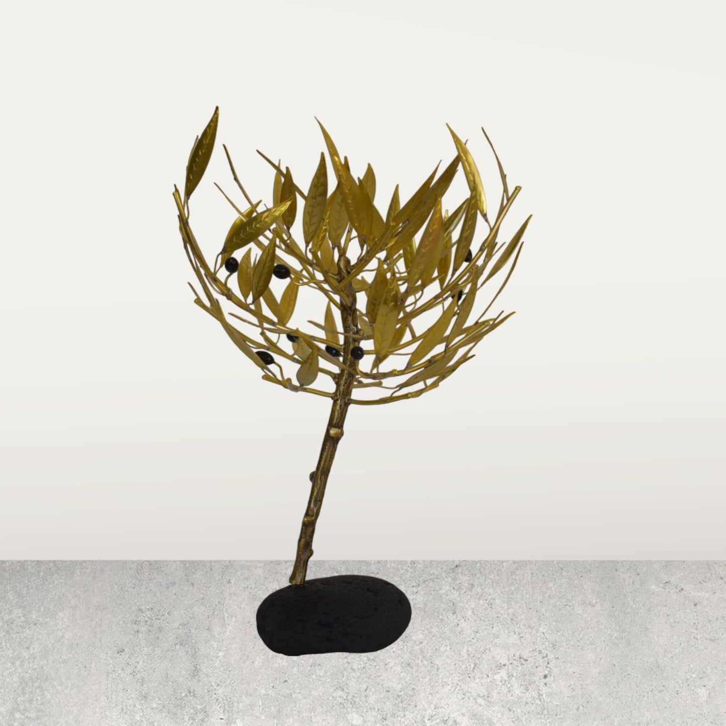 Olive Tree - Homer's Liquid gold - Ancient Greek Symbol of Peace, Wisdom, Fertility, Prosperity, Immortality and Success - pure bronze