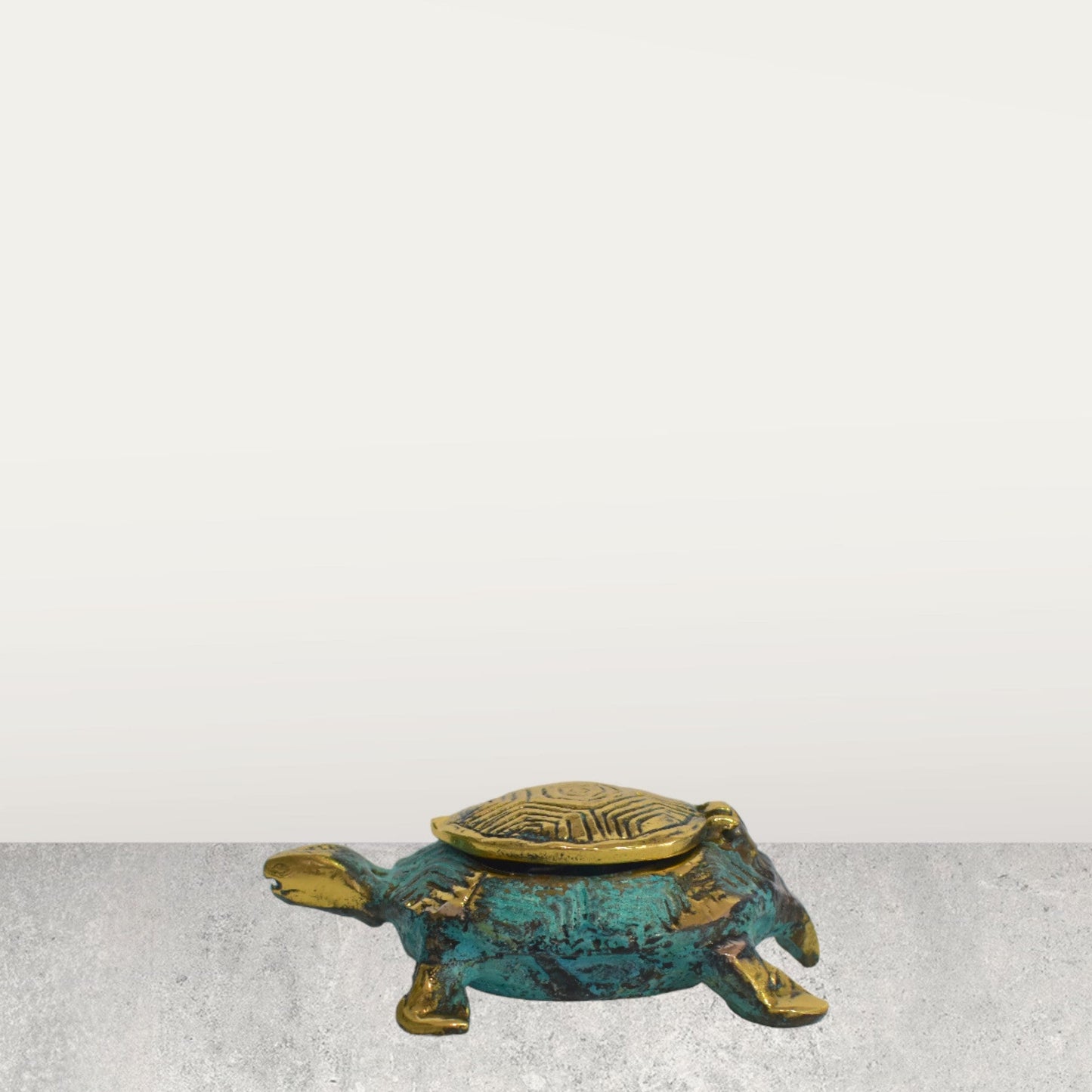 Turtle - Good Luck and Wealth - Symbol of Wisdom and Knowledge - Personifies Water, the Moon, the Earth, Immortality and Fertility - Bronze