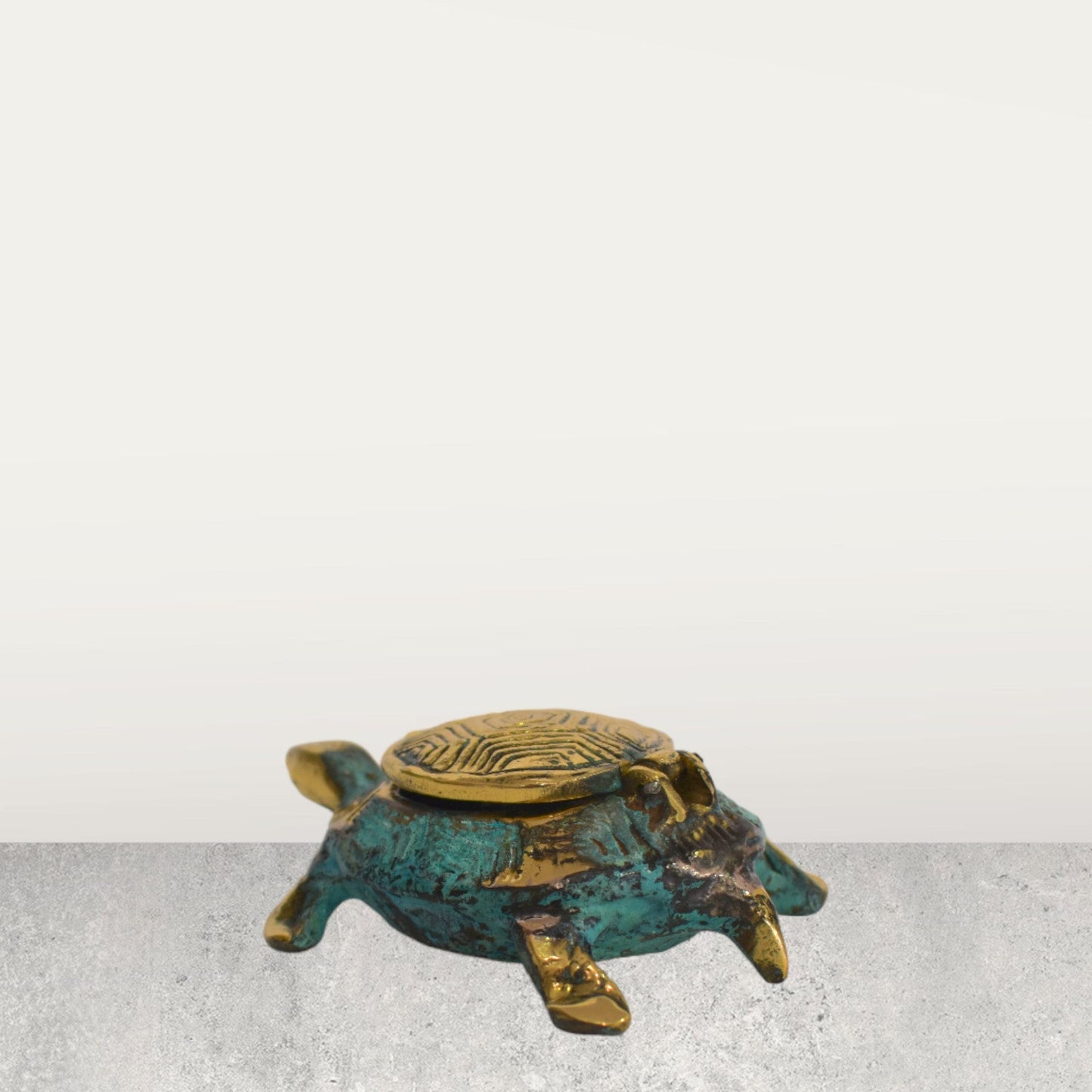 Turtle - Good Luck and Wealth - Symbol of Wisdom and Knowledge - Personifies Water, the Moon, the Earth, Immortality and Fertility - Bronze