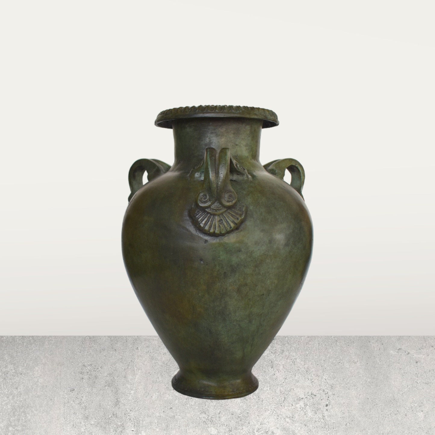 Hydria - Water Jar - A prize in tournaments and competitions - 700-300 BC - Pure Bronze Statue