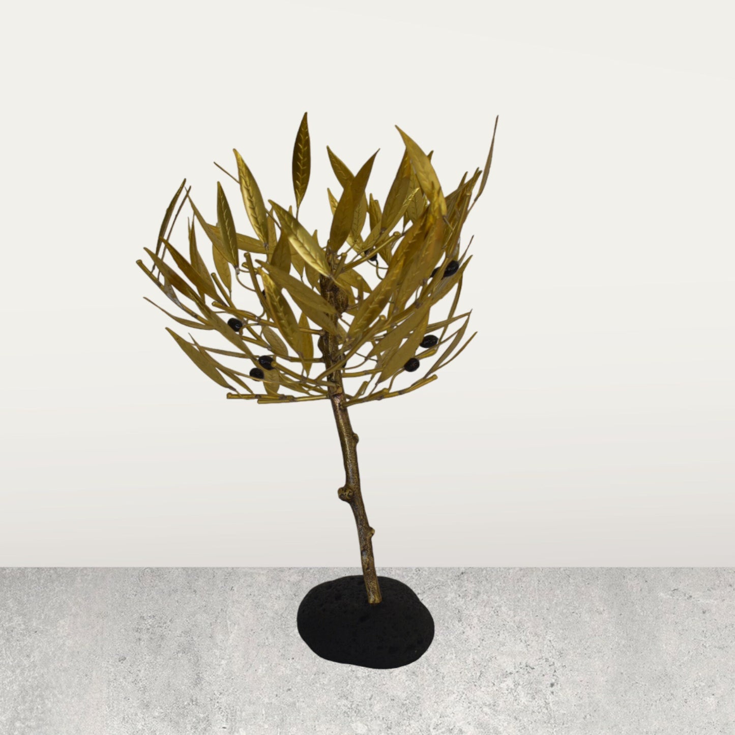 Olive Tree - Homer's Liquid gold - Ancient Greek Symbol of Peace, Wisdom, Fertility, Prosperity, Immortality and Success - pure bronze