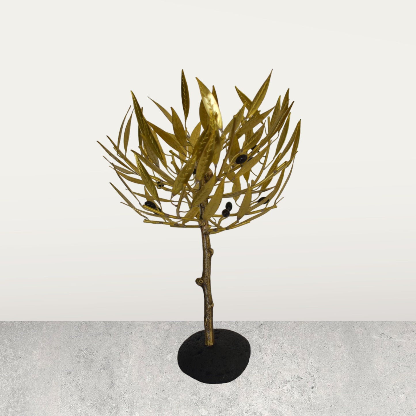 Olive Tree - Homer's Liquid gold - Ancient Greek Symbol of Peace, Wisdom, Fertility, Prosperity, Immortality and Success - pure bronze