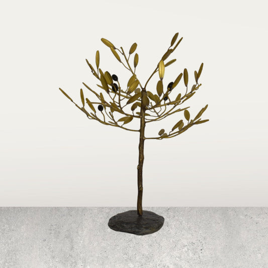 Olive Tree - embodies the fascinating and ancient culture of Greece - Symbol of Peace, Wisdom, Fertility, Prosperity, Immortality - bronze