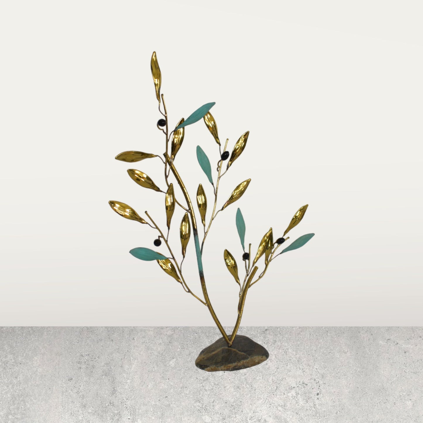 Olive Tree - valuable gift of nature - Ancient Greek Symbol of Peace, Wisdom, Fertility, Prosperity, Immortality and Success - pure bronze