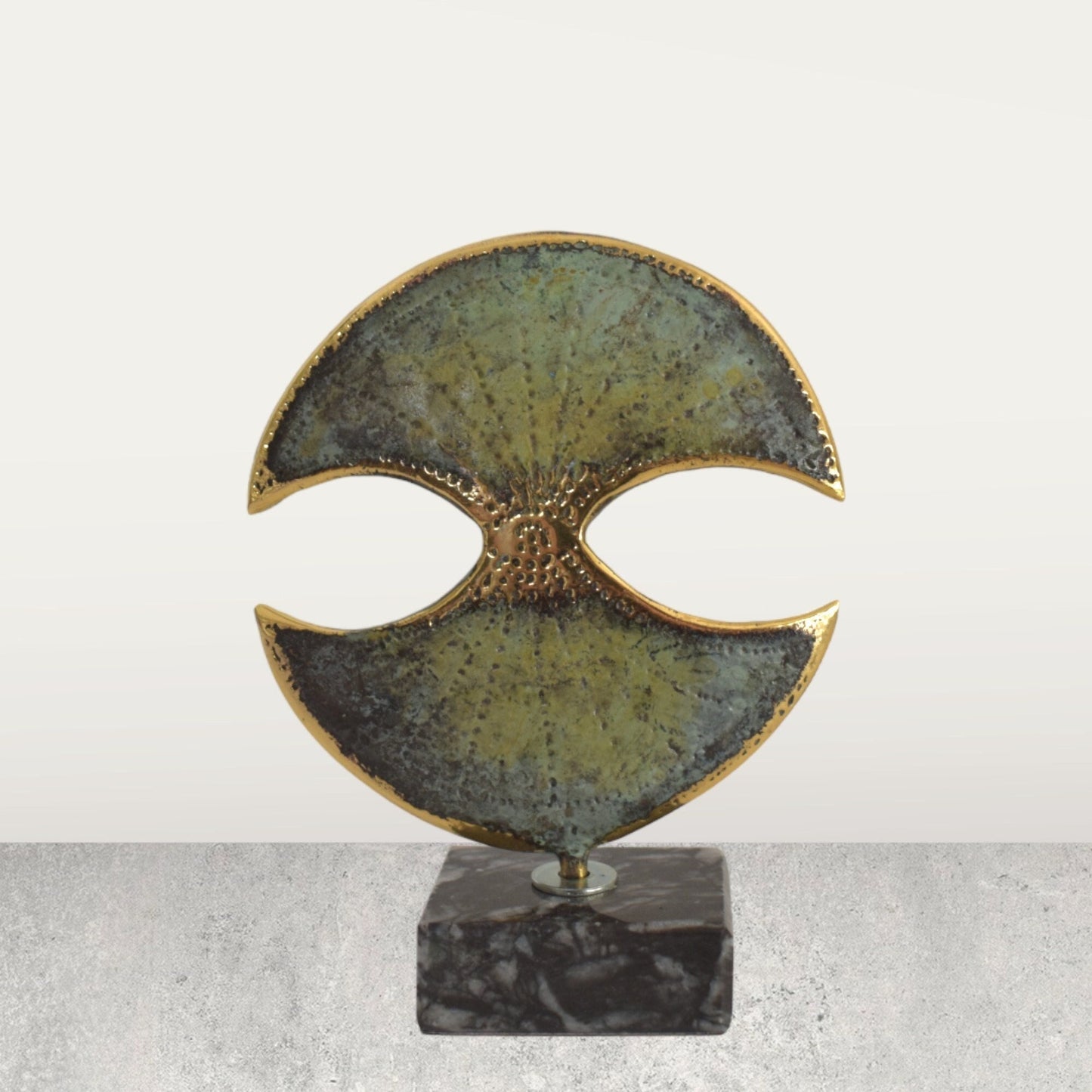 Shield of Achilles - King of the Myrmidons - Greek Hero - Son of Thetis and Peleus - Trojan War - Homer's Iliad - pure Bronze Sculpture