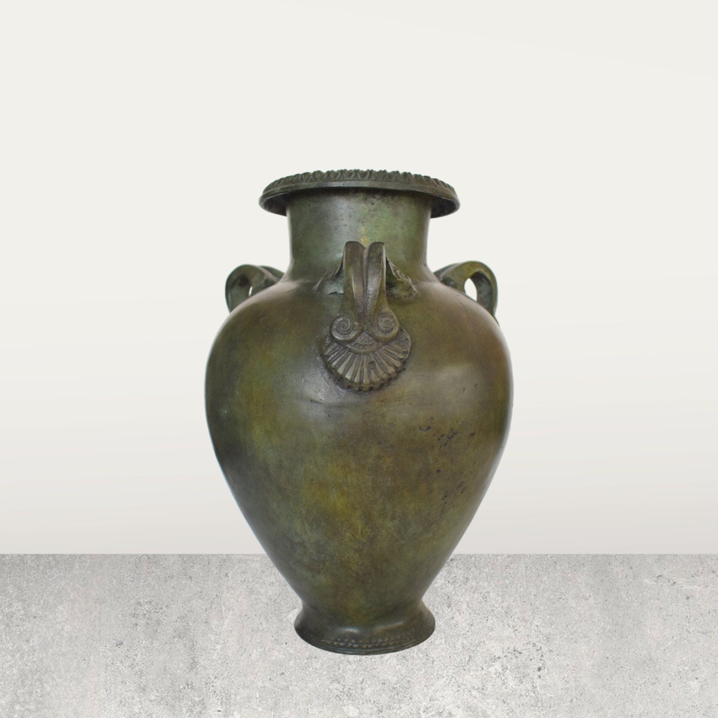 Hydria - Water Jar - A prize in tournaments and competitions - 700-300 BC - Pure Bronze Statue