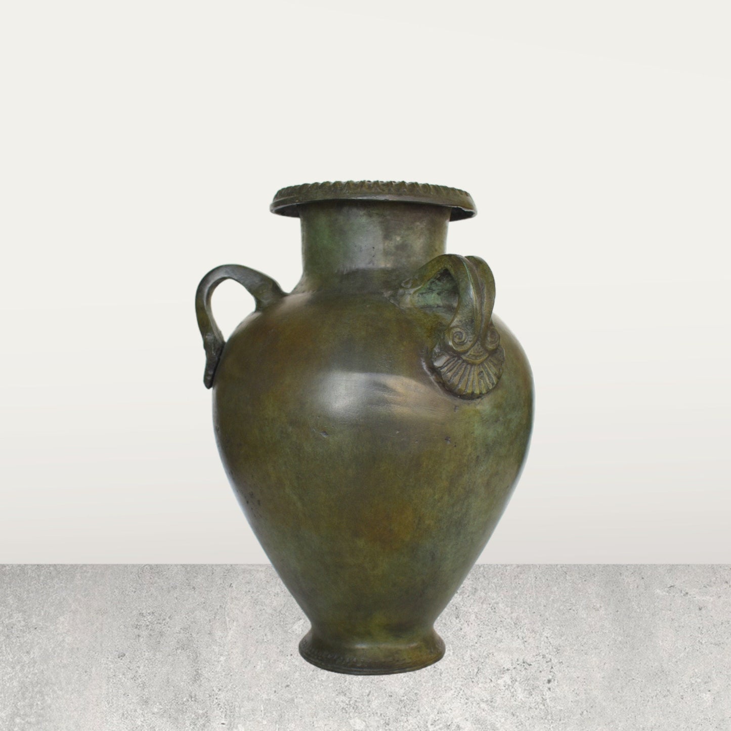 Hydria - Water Jar - A prize in tournaments and competitions - 700-300 BC - Pure Bronze Statue