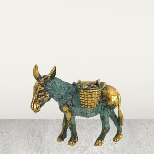 Ancient Greek Donkey - possess intuitive powers that often keep them out of danger's way - Museum Replica - Pure Bronze Sculpture