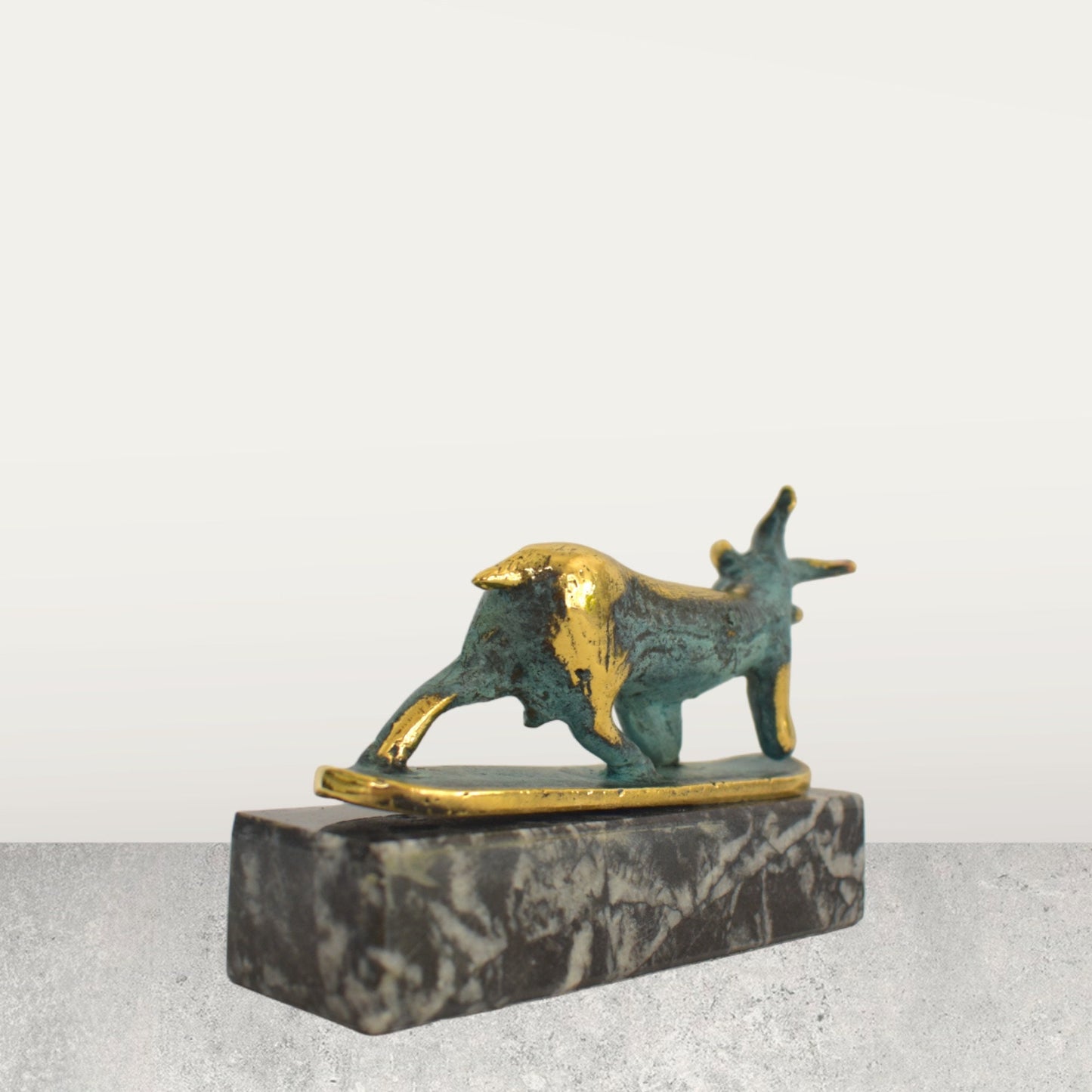 Animal Goat Idol - From Dodona - Symbol of New Opportunities - Museum Reproduction - pure bronze  statue