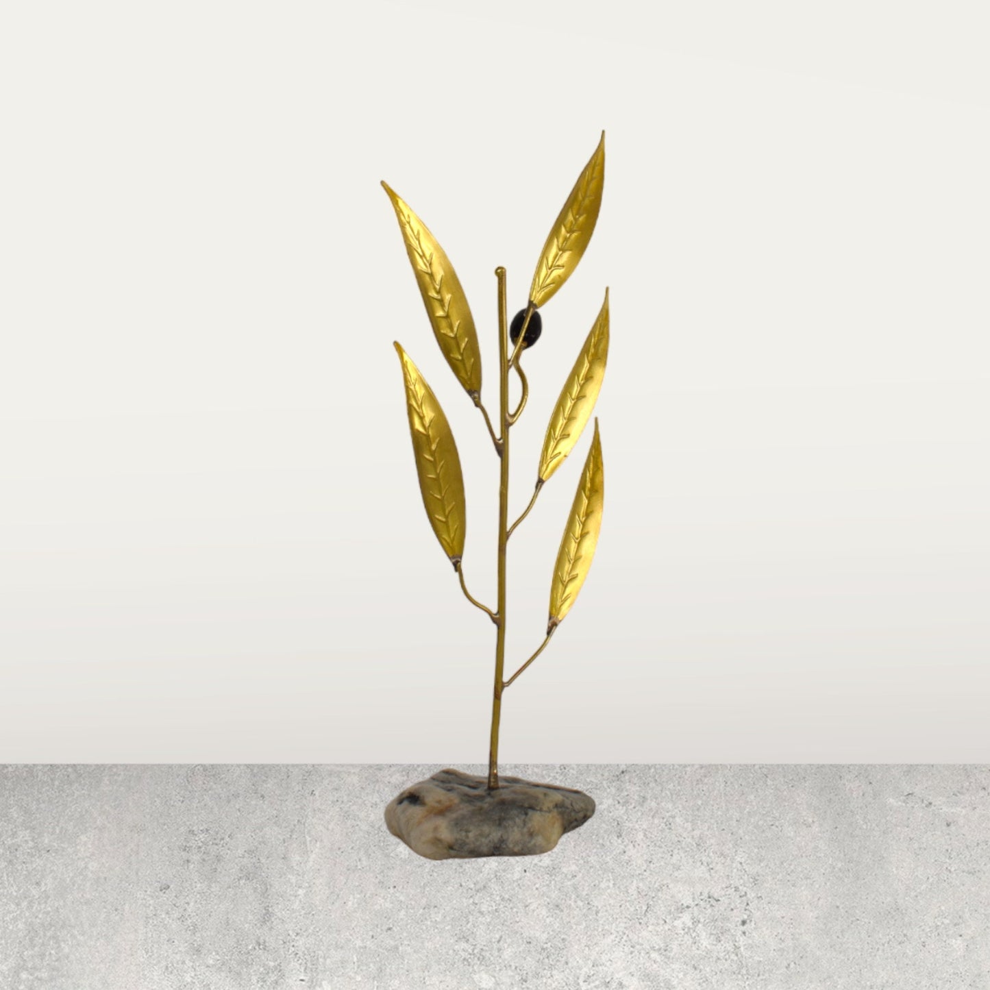 Olive Branch - Ancient Greek heritage - Symbol of Peace and Victory - Olympic Games Prize - pure bronze  statue