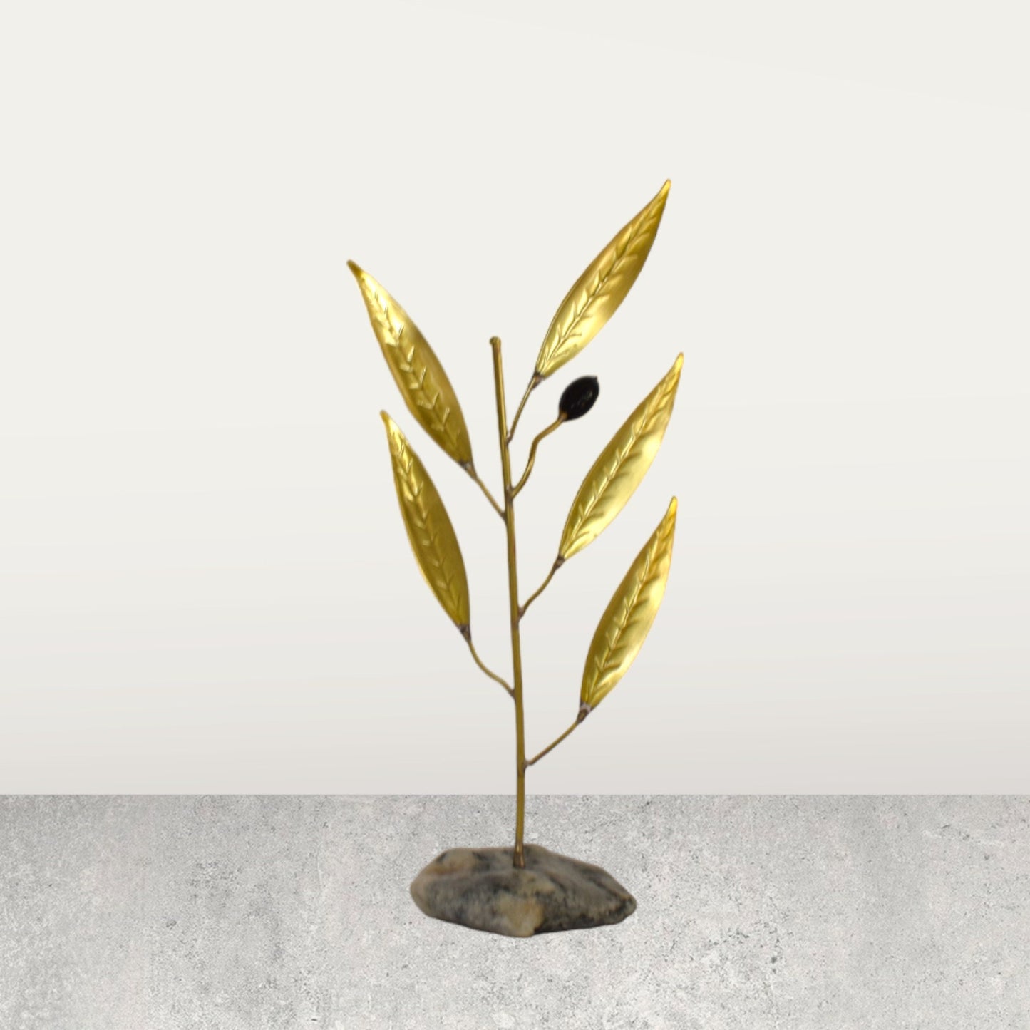 Olive Branch - Ancient Greek heritage - Symbol of Peace and Victory - Olympic Games Prize - pure bronze  statue