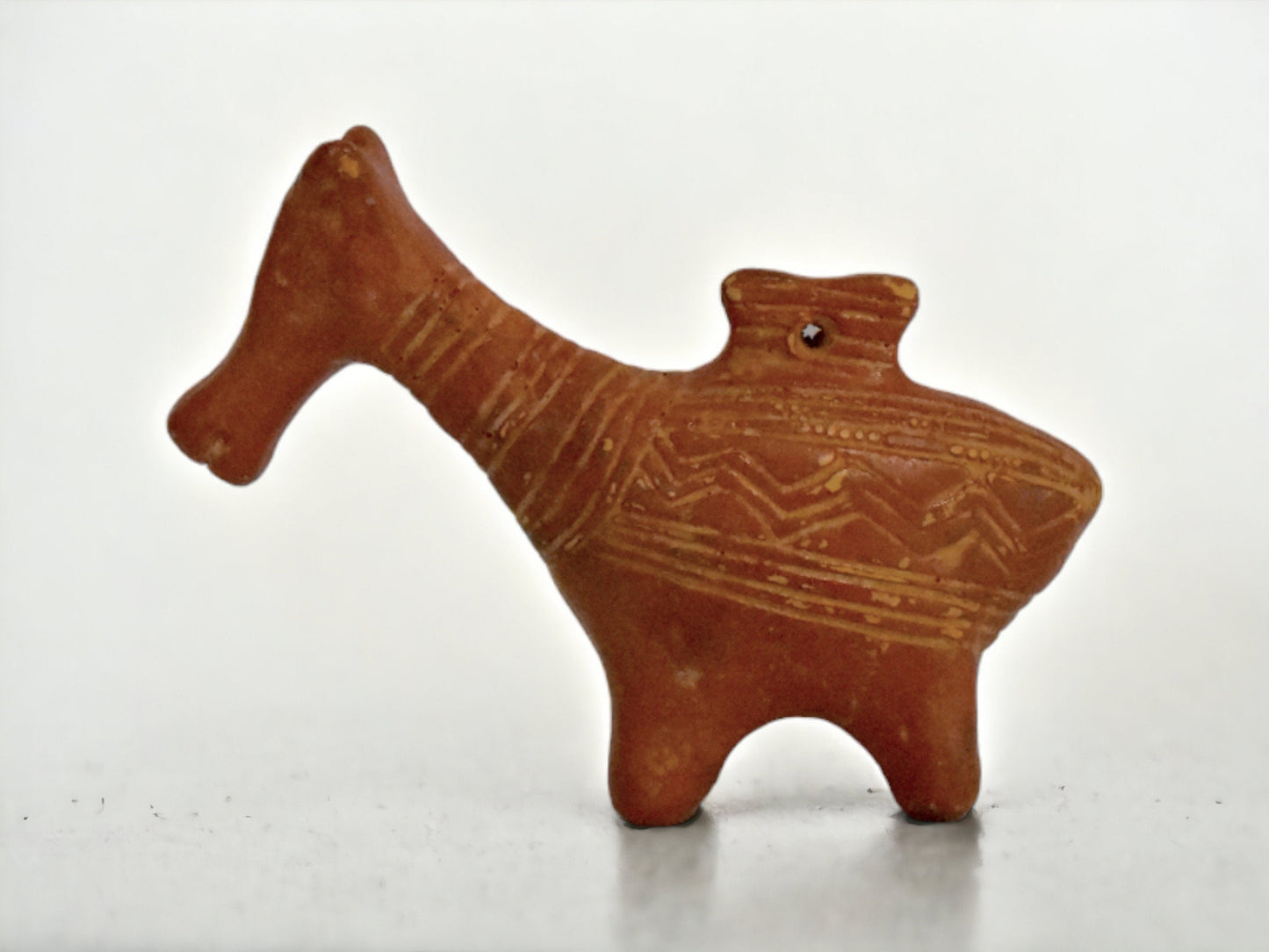 Donkey figurine Idol - Cyprus - 1600-1500 BC -  Nicosia Museum - Reproduction - Ceramic Artifact