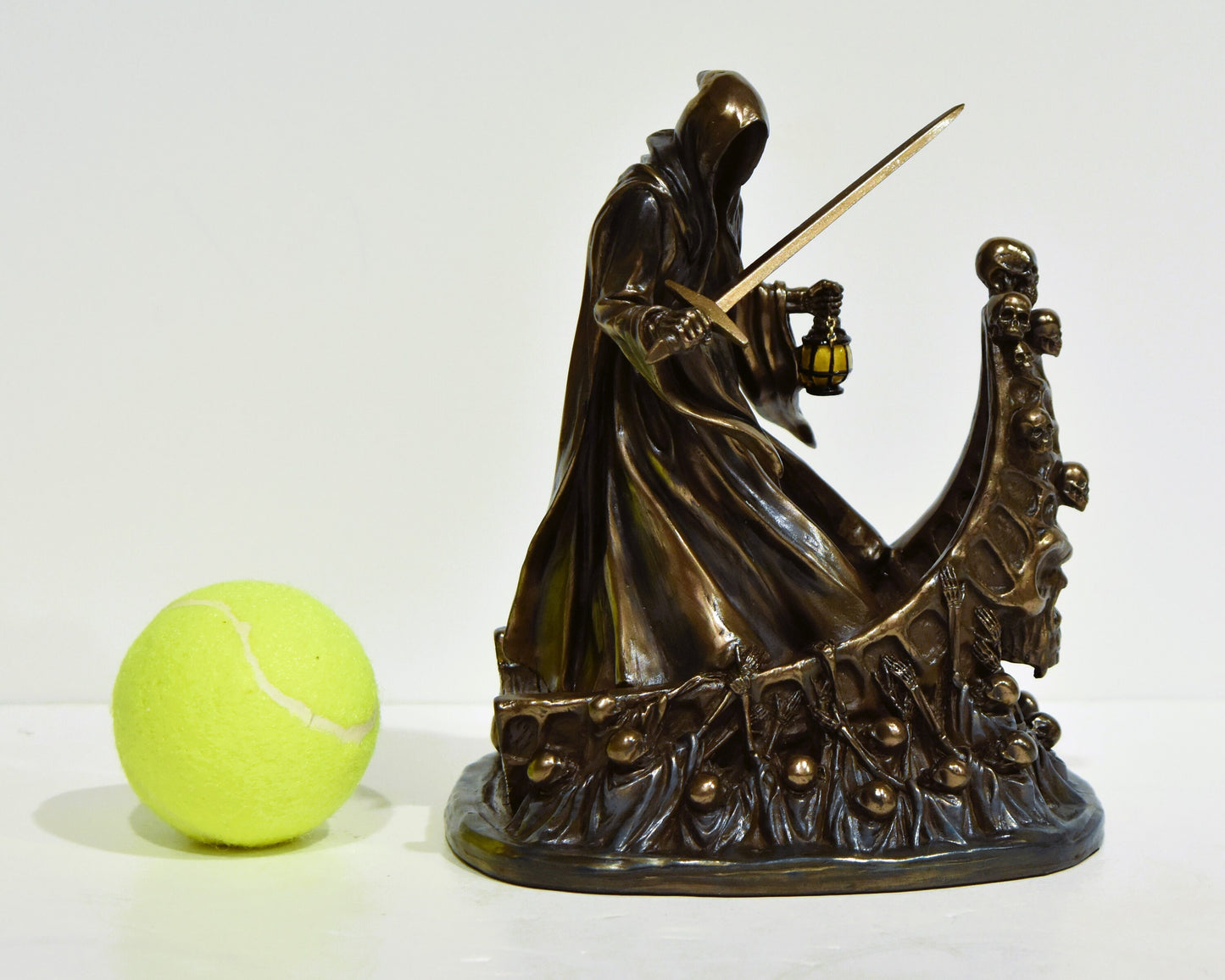 Charon Kharon -  Psychopomp - the Ferryman of the Dead, an underworld daimon (spirit) in the service of King Haides - Cold Cast Bronze Resin