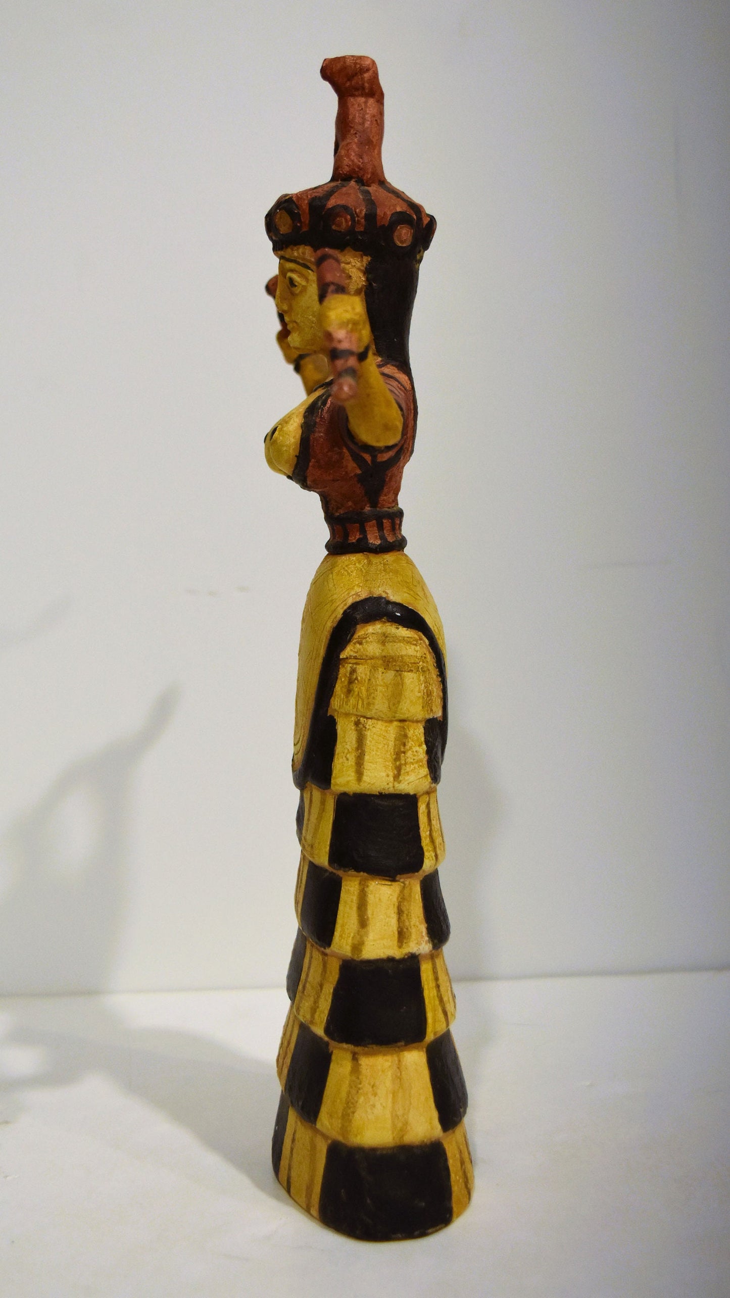 Snake Goddess - Chtonic Aspects - Symbol of the Underworld, Fertility and Sexuality - Bronze Age - Matriarchy - Ceramic Artifact