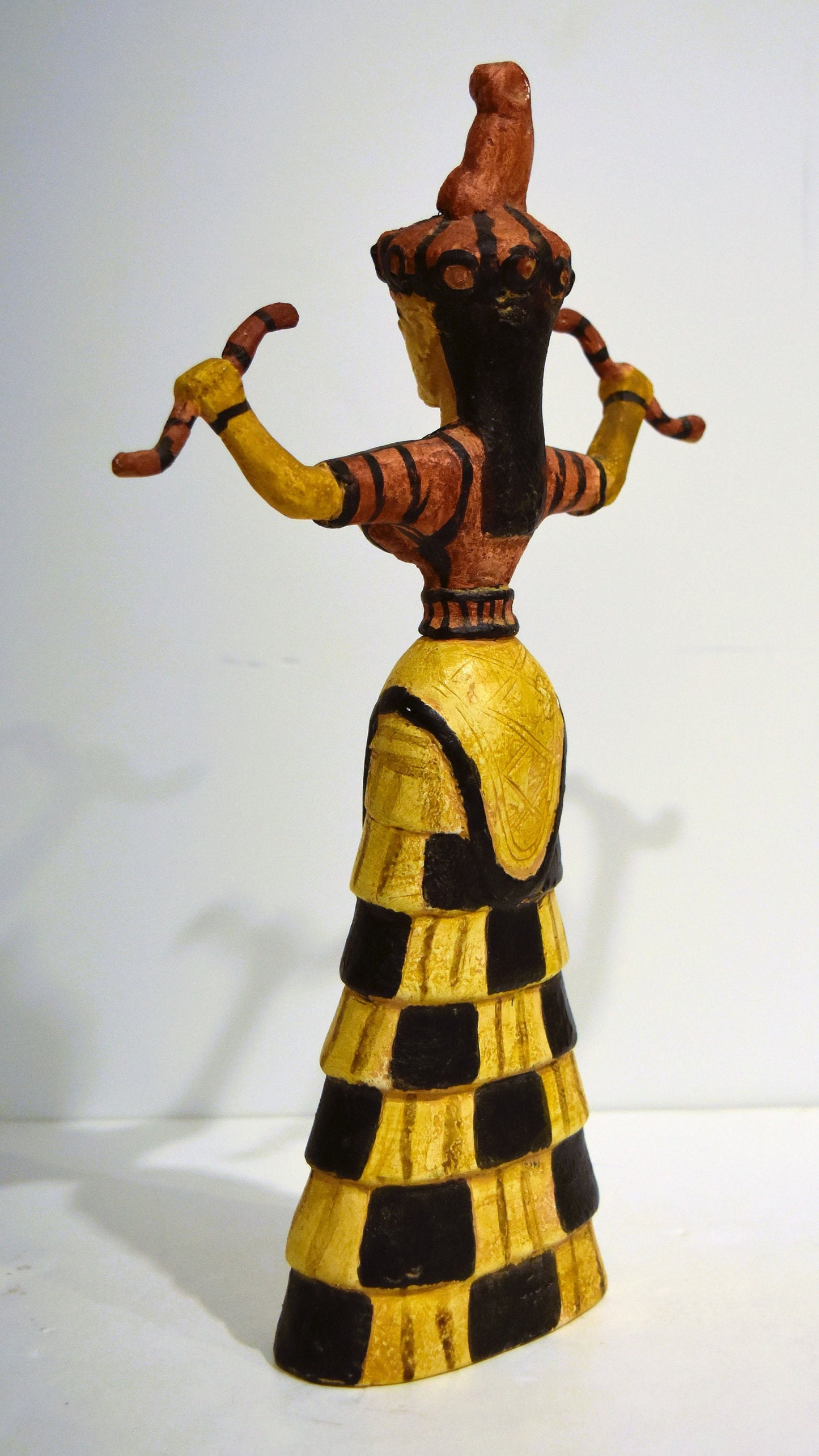 Snake Goddess - Chtonic Aspects - Symbol of the Underworld, Fertility and Sexuality - Bronze Age - Matriarchy - Ceramic Artifact